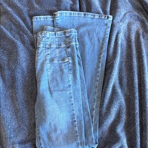 Free People Jayde high rise flare denim size 27